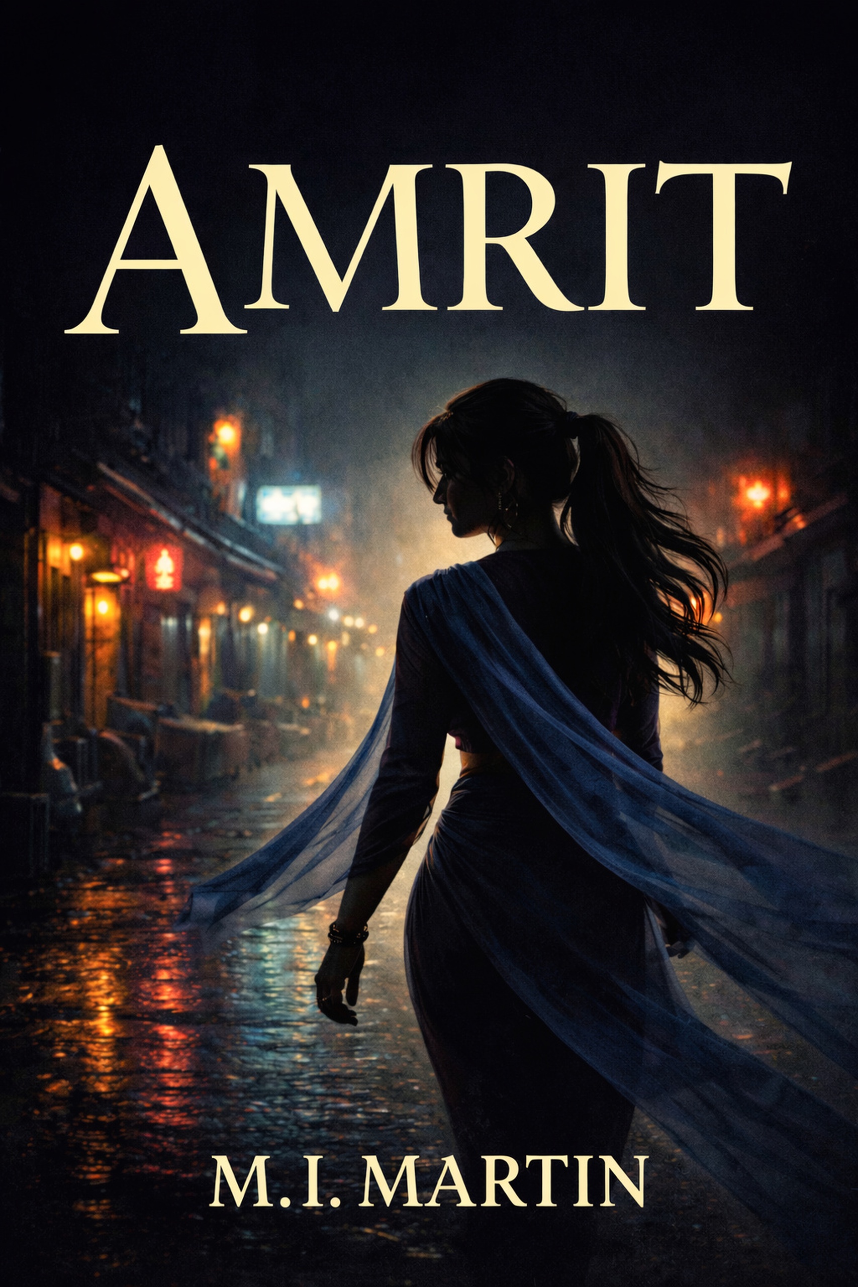 Cover of AMRIT by M.I.MARTIN